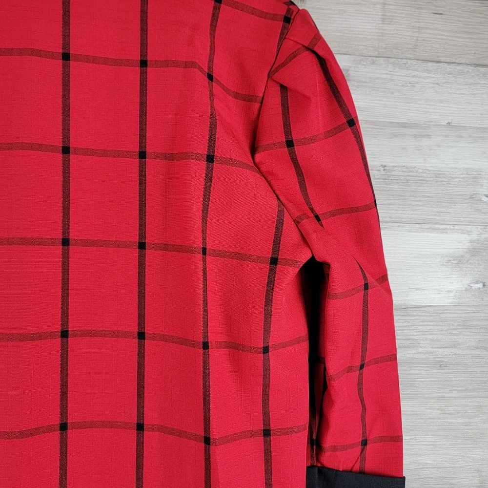 Vintage Whirlaway Frocks Open Plaid Blazer Women's Size 10P USA Made NWT - Picture 14 of 16